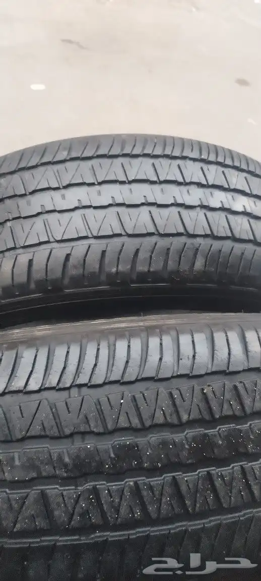 كفرات دنلوب 20 وكاله جيب لاند موديل جديد مقاس 265 55 20 4