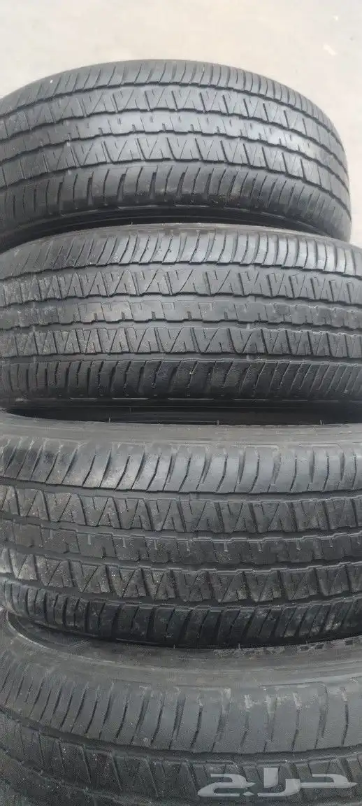 كفرات دنلوب 20 وكاله جيب لاند موديل جديد مقاس 265 55 20 3