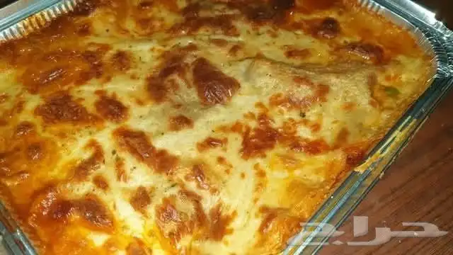 صينية مكرونة لازانيا الإيطالية 0