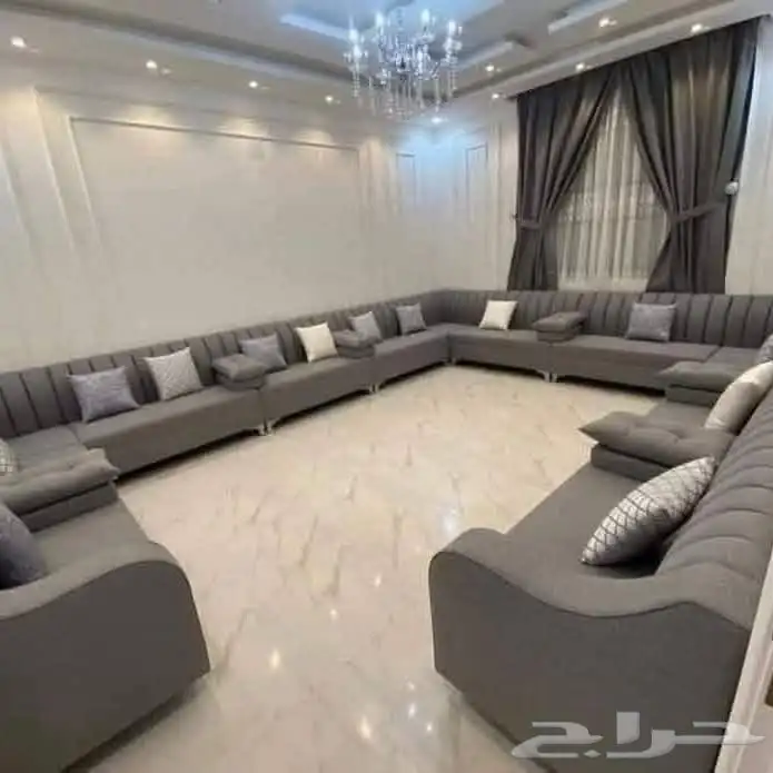 كنب مجالس مساند وستائر 5