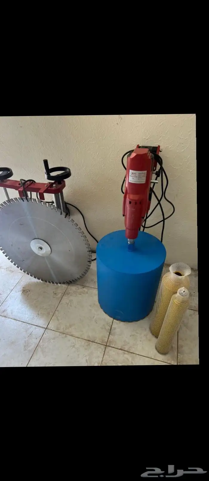 منشار ليزر لقص الخرسانه كور تخريم فتحات شفطات وفتحات السباكه 1