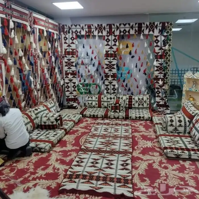 تأجير الأركان التراثه ولجلسات شعبيه خصم 25  يوم لوطني 8