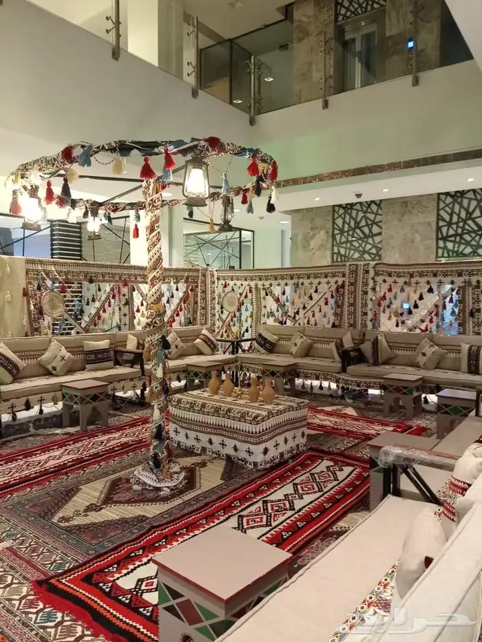 تأجير جلسات شعبيه كنب قهوجين كراسي 5