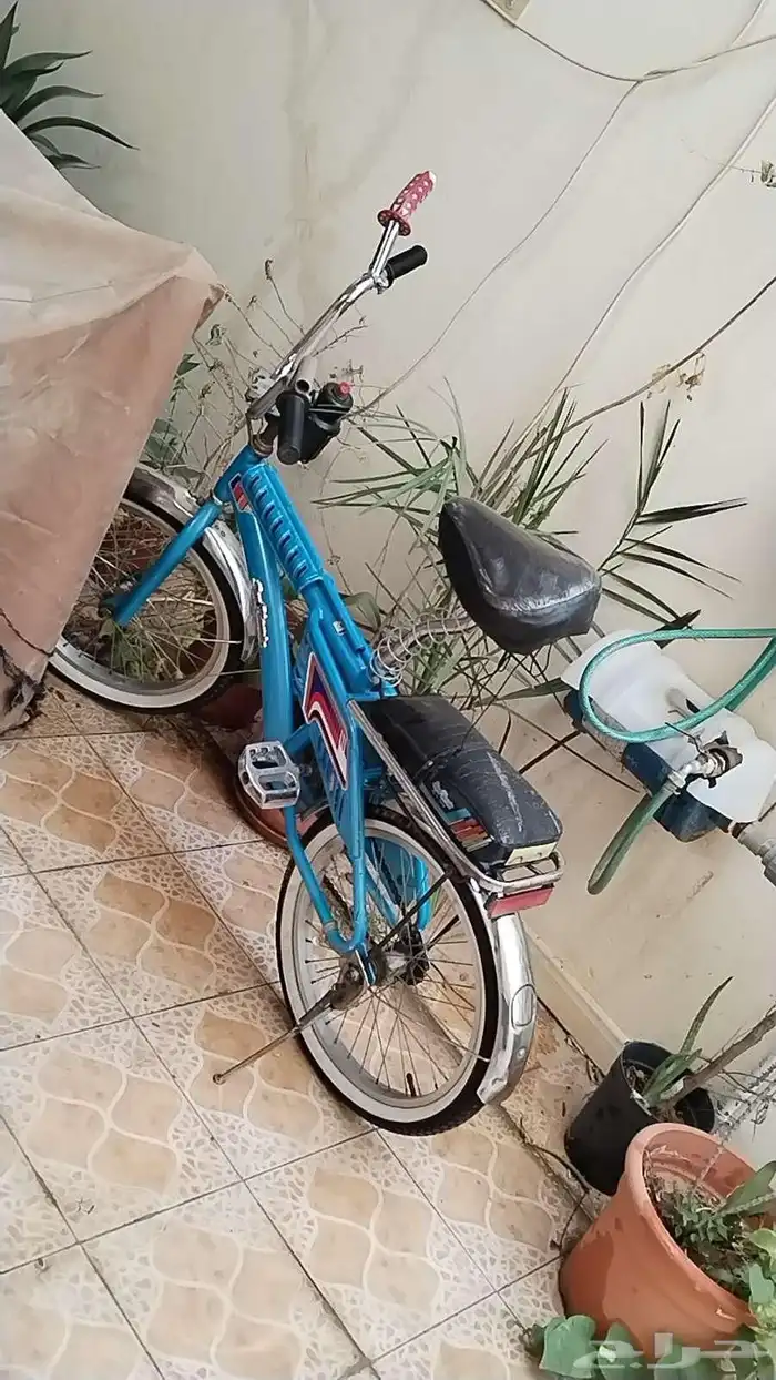 سيكل رامبو اندنوسي لون ازرق نضيف شموخه قليله للبيع مستعجل 0