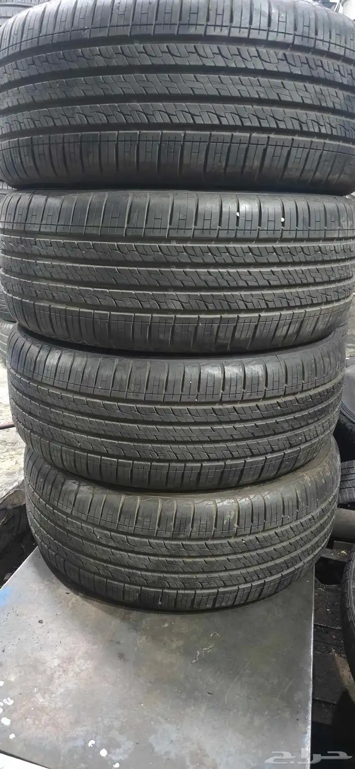 4 كفرات طقم كوبر منزل مقاس 245 50R20 2