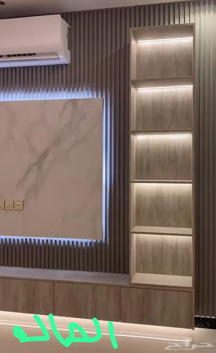 تصاميم  ديكور  داخلي  بديل  الشيبورد   ورق  جدران  لينن  ف 3