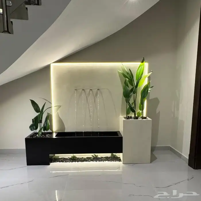 نوافير وشلالات وتنسيق حدايق 6