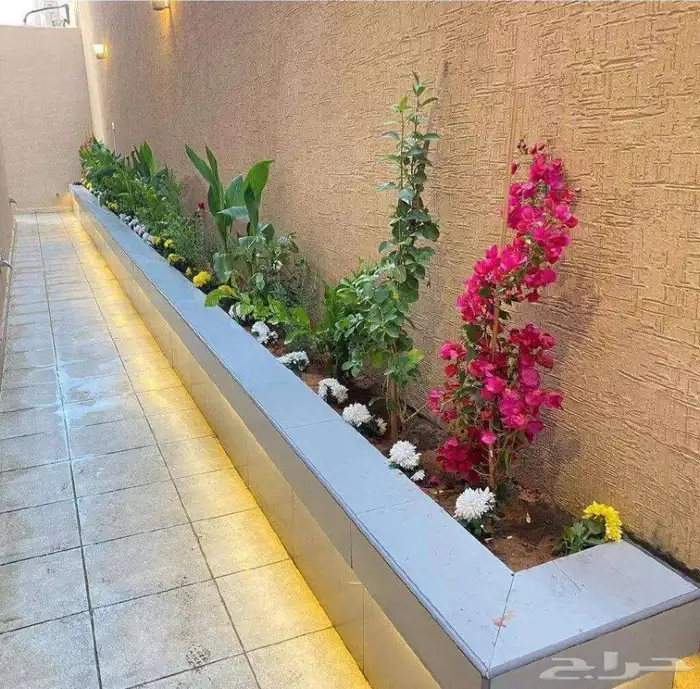 احوض زرع طبيعي وصنعي شلالات ونوفير فيبر وبناء جلسات خارجيهات 6