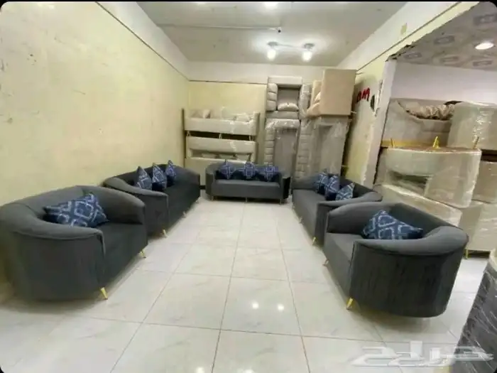 كنب جديد جاهز وبسعر المصنع شامل التوصيل 44
