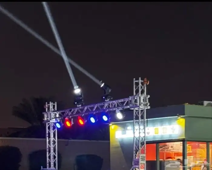 تأجير للافتتاحات بلالين اضائات 2