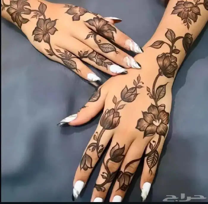 نقاشه8 الرياض نقش حناء 6