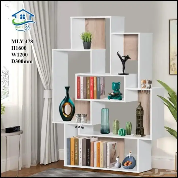 دولاب رفوف مودرن رومالي 0