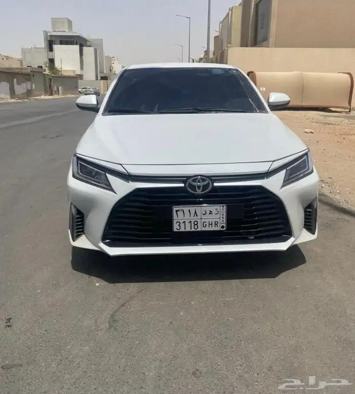 سياره يارس للايجار 2024 Car for rent 1