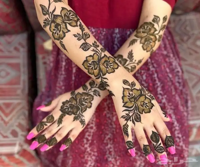 نقاشه8 الرياض نقش حناء 3