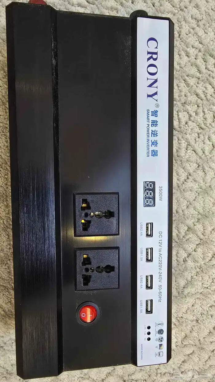 للبيع محول كهرباء من بطارية سيارة لكهرباء 220 فولت 1