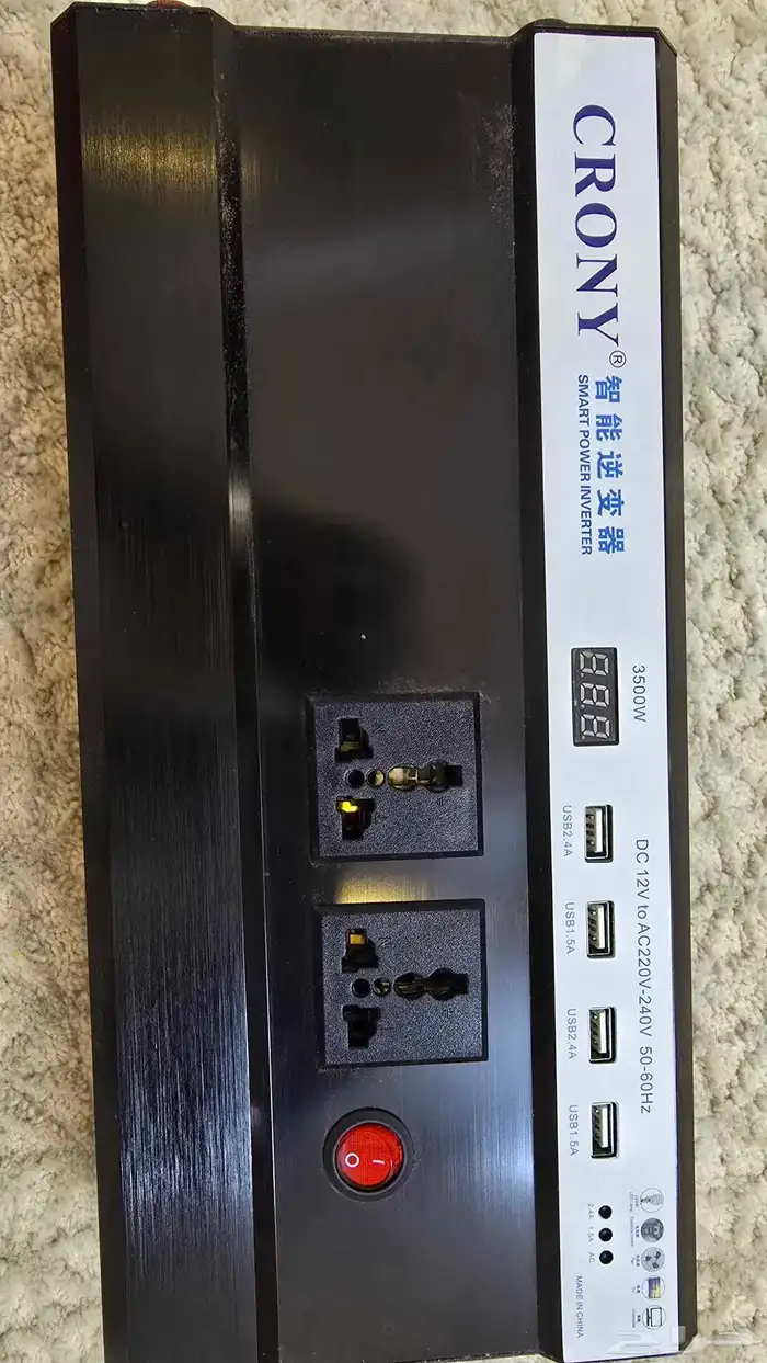 للبيع محول كهرباء من بطارية سيارة لكهرباء 220 فولت 0