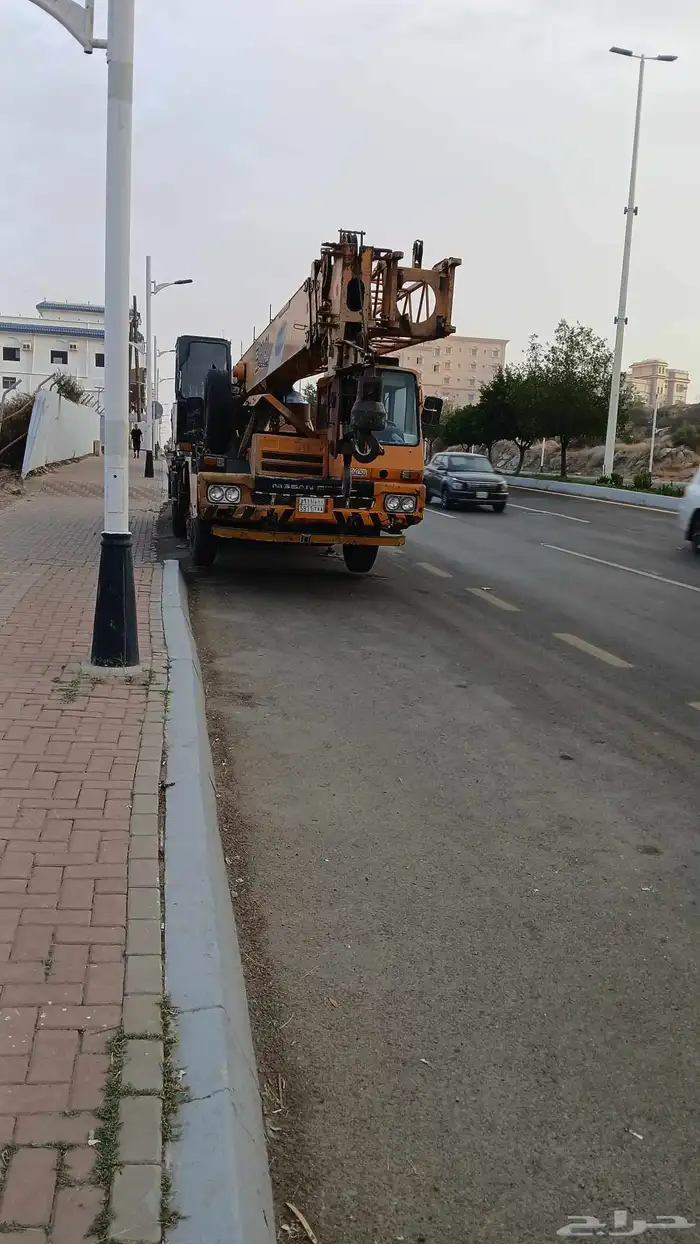 كرين لايجار في الباحه وضواحيها وجميع انواع المعدات ثقيله 0