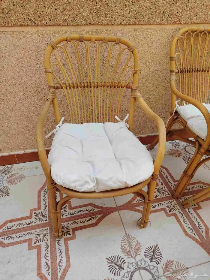 جلسه خارجيه خيزران مستعمله على السوم 4