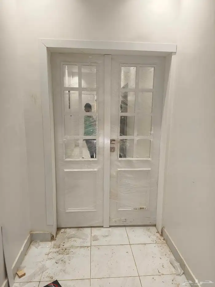 تفصيل ابواب خشب بجميع انواعها 2