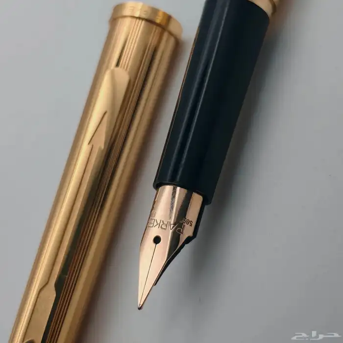 تم البيع طقم Parker 85 الذهبي الفاخر بمشبك باركر النادر 5