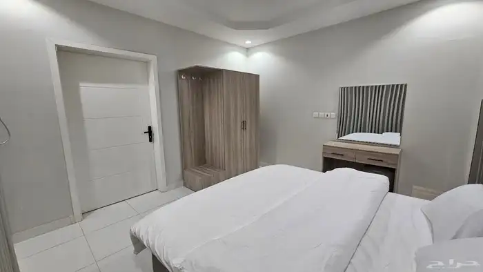 شقق للايجار مفروش حي المروة جدة غرفه صاله مطبخ دورة مياه 3