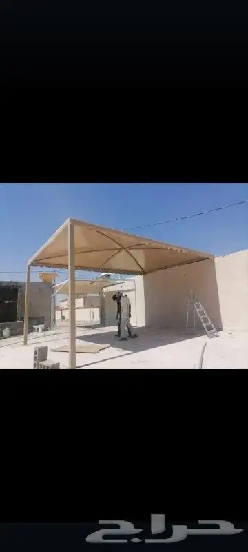 مضلات سواتر برجولان هناقر بيوت شعر مقاولات عامه 4