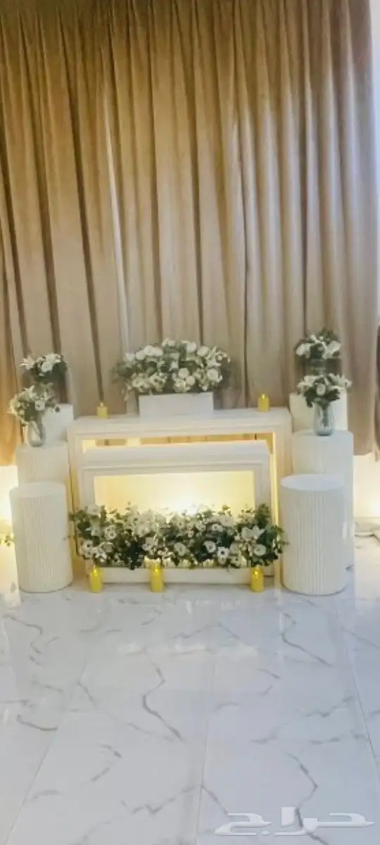 تاجير مدخل استقبال خشبي 7