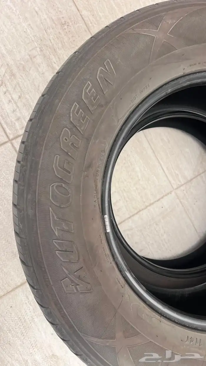 كفرات 275 65 18 صيني شبه جديده 5
