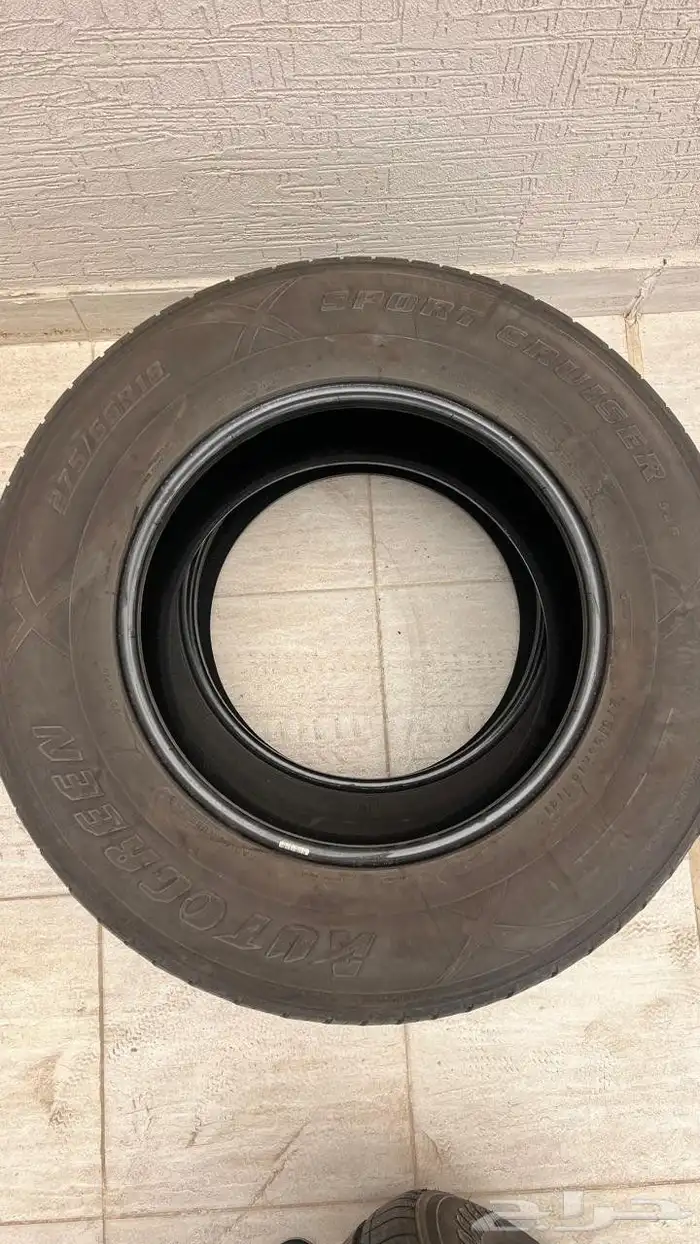 كفرات 275 65 18 صيني شبه جديده 8