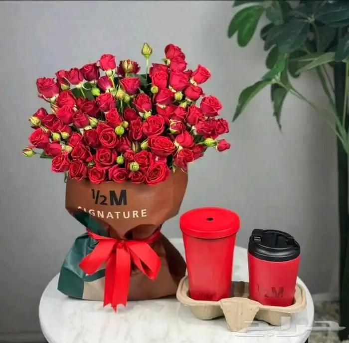 تنسيق وأهداء من تحب مق باور أحمر من هاف مليون جديد 1
