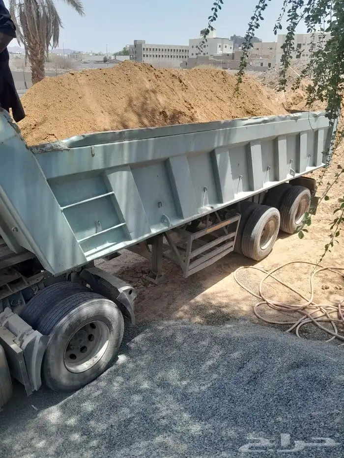 رمل مغسول رمل احمر 4