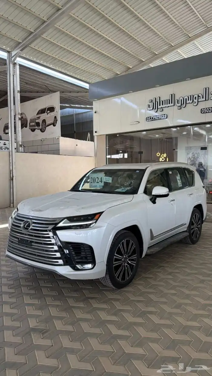 لكزس LX600 BB سعودي ابيض جملي( 2024 ) 2