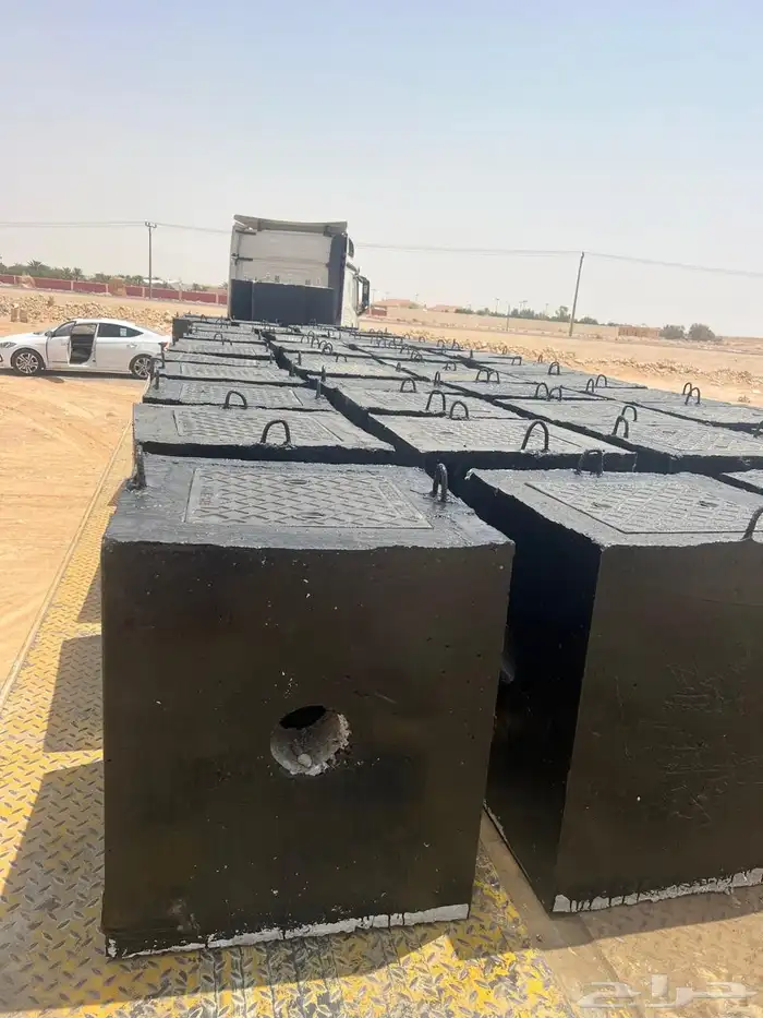 حواجز خرسانيه وزينة حدائق 4