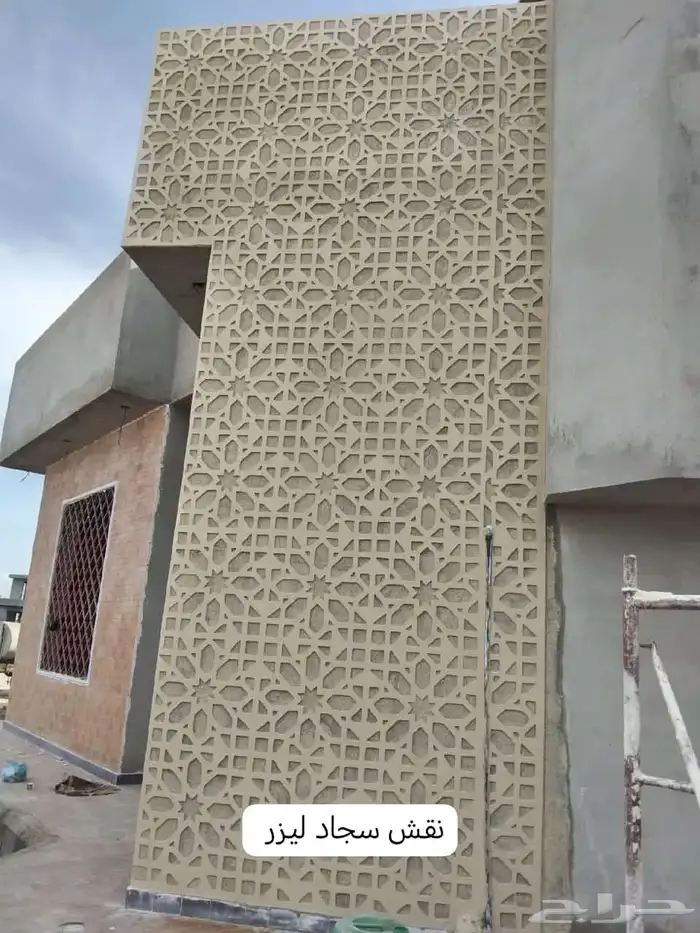 أبوحسين الديكورات الخارجيه ترث المجلس معابديل الحجر 8