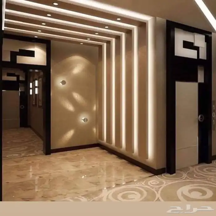 معلم دهانات وديكورات حديثه بينبع 0