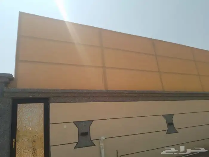 ساتر سواتر شينكو هنقر حديد خشب للحوش والتسوير وحماية البنا 8