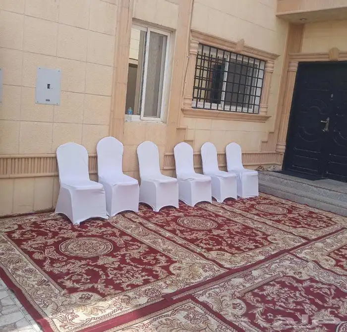 تأجير كراسي ملكي تأجير كراسي كنب ابيض وموخمل تأجير جلسات شعب 2