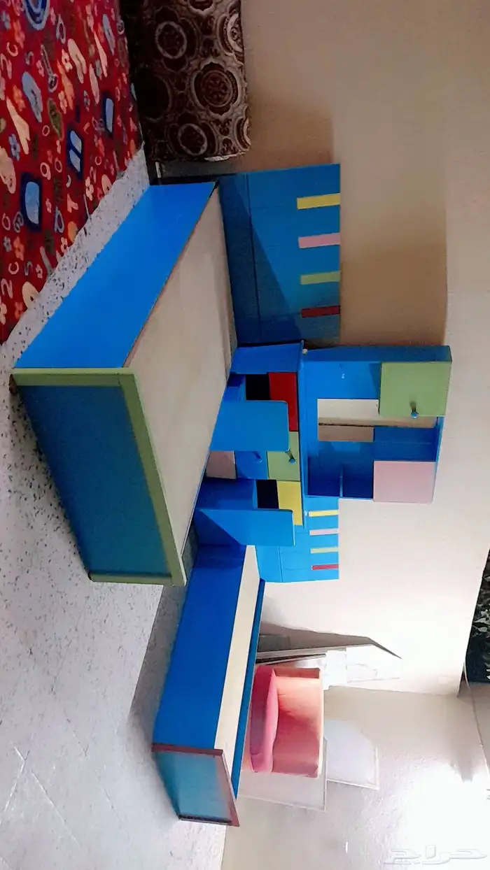 سرير اطفال عدد 2 تسريحة 1