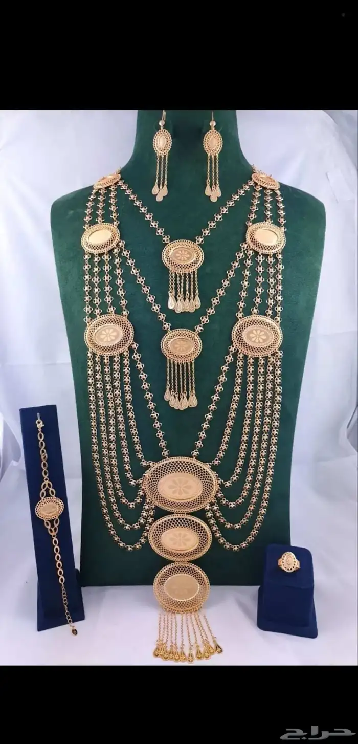 طقم كامل بديل الذهب 0