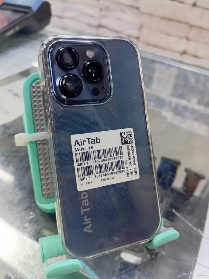 جوال 16 Mini   من شركه Air Tab   مدخلين شريحه او شريحه ومومر 1