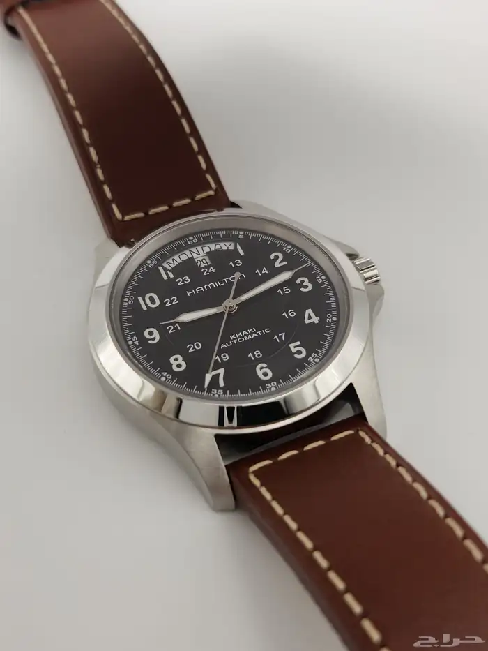 ساعة رجالية هاميلتون كاكي كينق (Hamilton Watch) 4