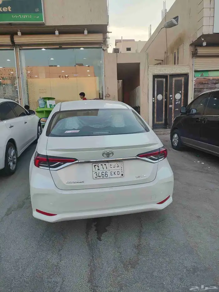 الإعلان المعروض هو لسيارة تويوتا كورولا XLI موديل 2020 معروض 1