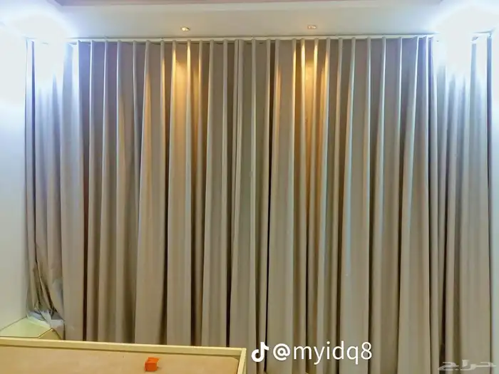 ستائر تفصيل او جاهز كل أشكل وايفي كهربائي رول امريكه عايدي ش 0