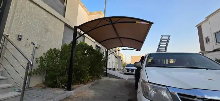مظلات سيارات تركيب سواتر تركيب برجولات شد انشائي 3