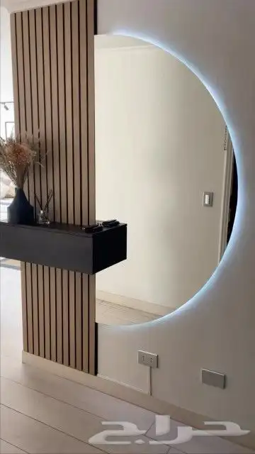 مداخل مودرن بإضاءة فاخرة تفصيل حسب الطلب 1