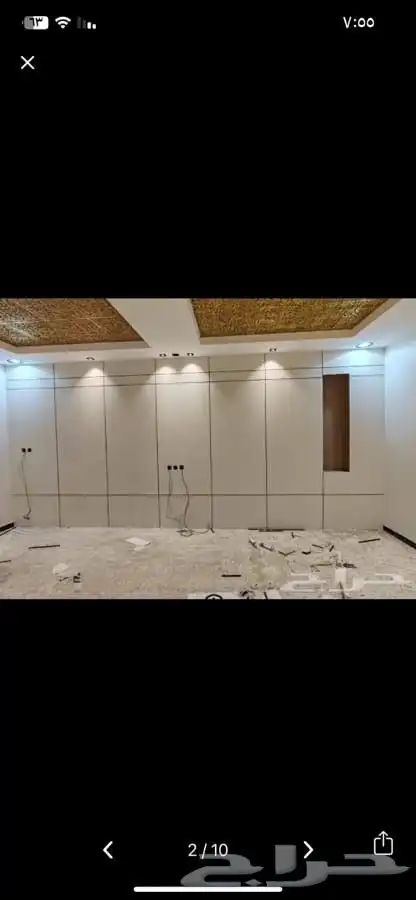تنفيذ ديكورات منزلية جبس امبورد اسمنت امبورد شيبورد 2