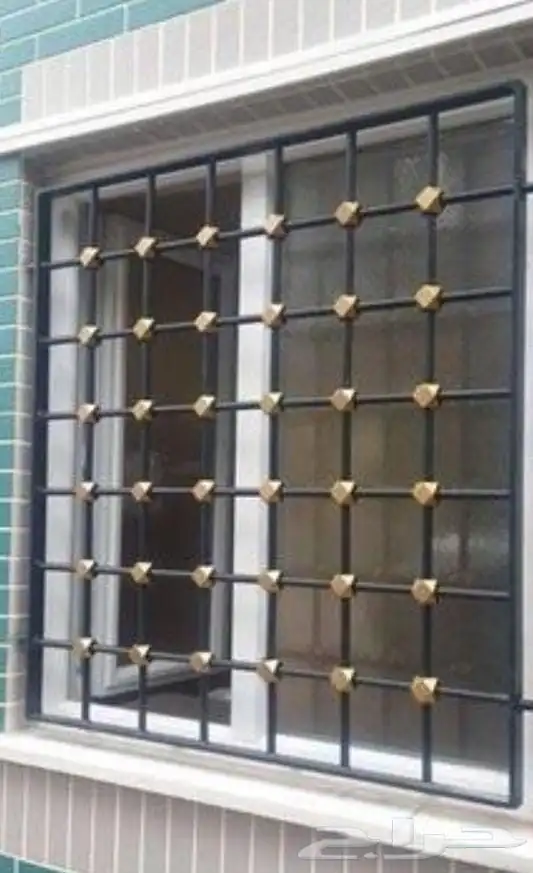 حداد ابوب شبكيك حديد زيجاج سكريت ابوب دكيور 4