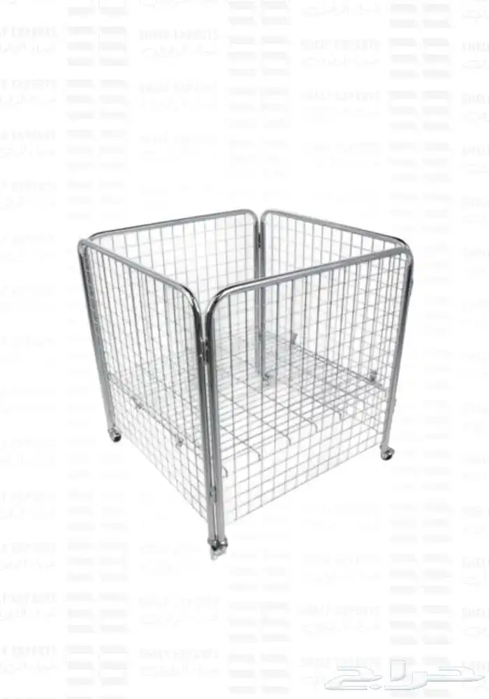 سلة كروم سلكية بكفرات عالية الجودة 1