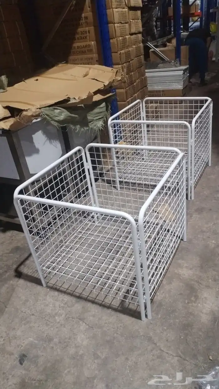 سلة كروم سلكية بكفرات عالية الجودة 2