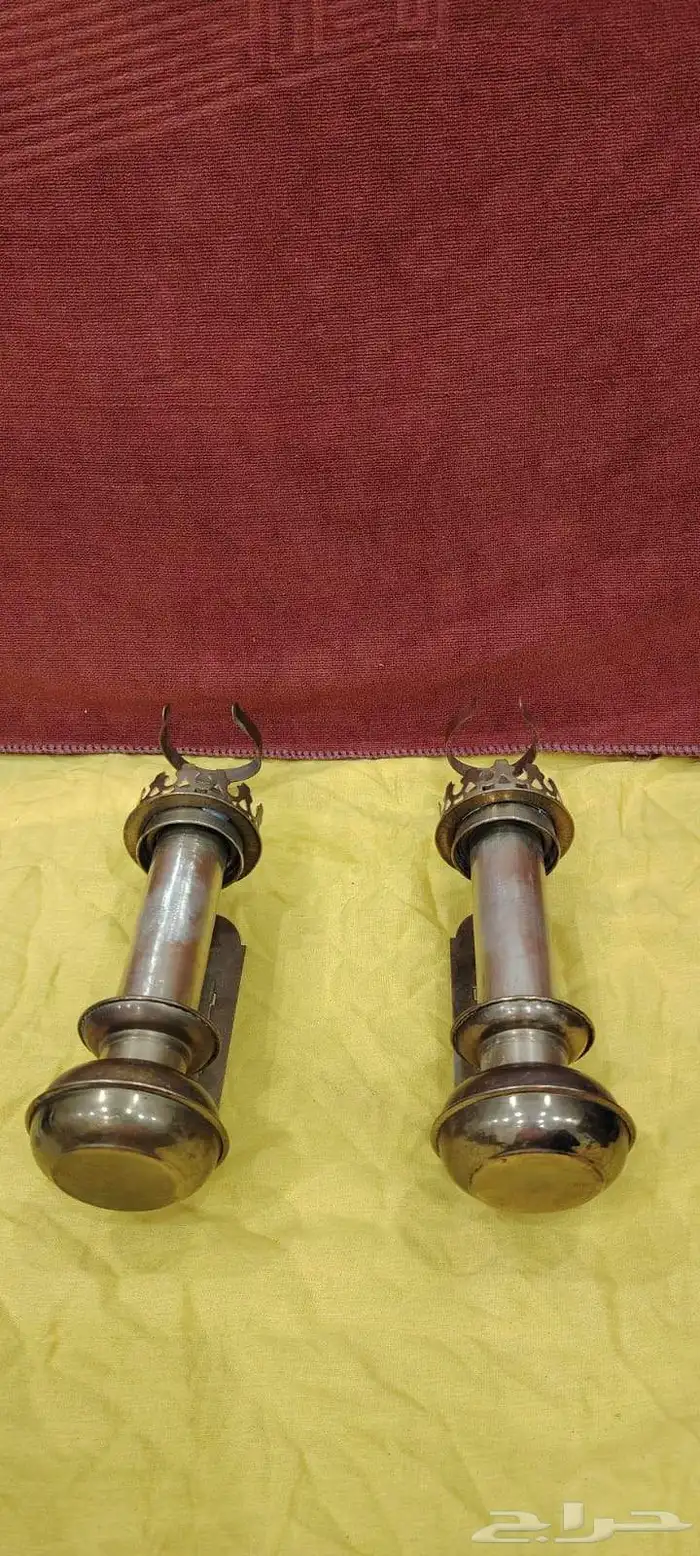 شمعدان صناعة اوروبيه نحاس 0